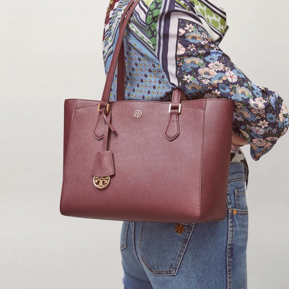 Tory Burch Robinson Small Tote